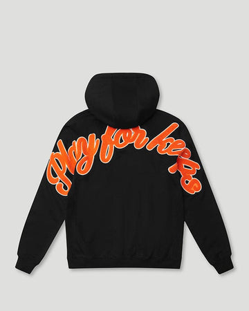Geedup PFK Script Hoodie 'Black/Orange'